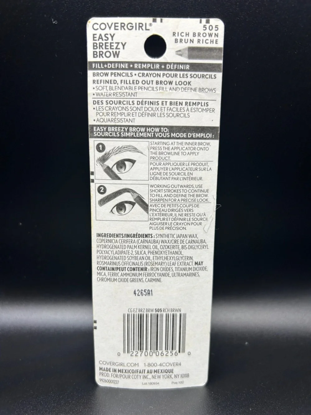COVERGIRL Brow Pencils Duo - Rich Brown